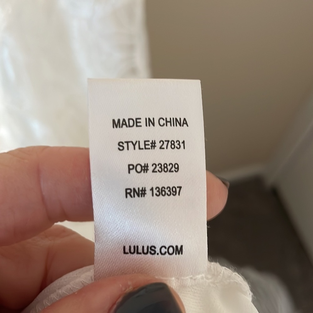 Lulu's Made a Promise Lace Wedding Dress - Picture 8 of 8